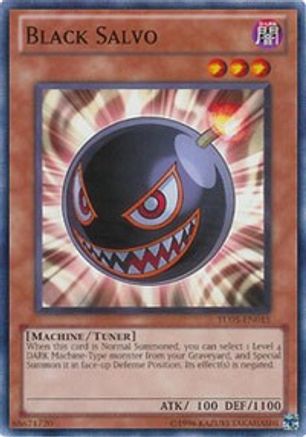 Black Salvo (TU05-EN015) - Turbo Pack: Booster Five Unlimited