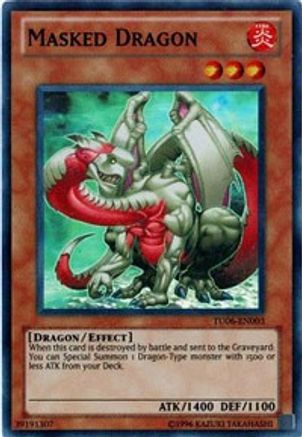 Masked Dragon (TU06-EN003) - Turbo Pack: Booster Six Unlimited