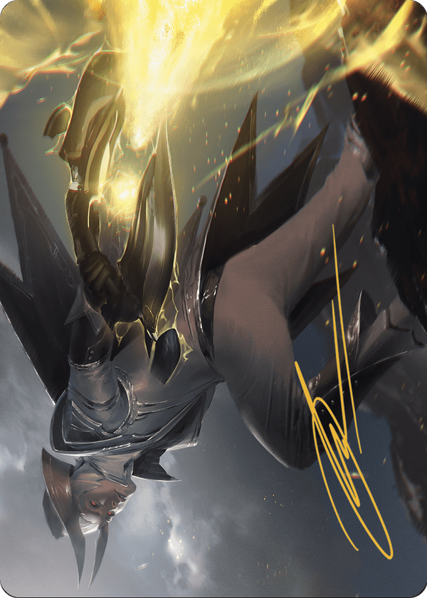 Ruthless Lawbringer // Ruthless Lawbringer (AOTJ-032) - Outlaws of Thunder Junction Art Series (Borderless)