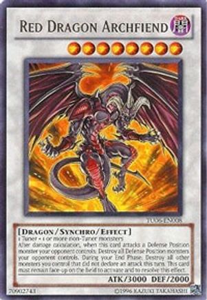 Red Dragon Archfiend (TU06-EN008) - Turbo Pack: Booster Six Unlimited