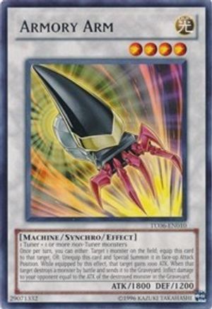 Armory Arm (TU06-EN010) - Turbo Pack: Booster Six Unlimited