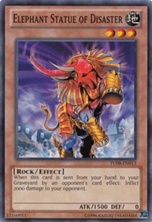 Elephant Statue of Disaster (TU08-EN013) - Turbo Pack: Booster Eight Unlimited