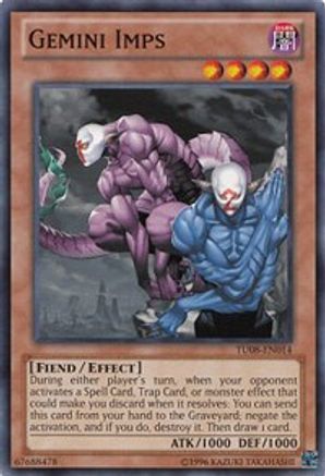 Gemini Imps (TU08-EN014) - Turbo Pack: Booster Eight Unlimited