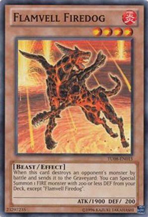 Flamvell Firedog (TU08-EN015) - Turbo Pack: Booster Eight Unlimited