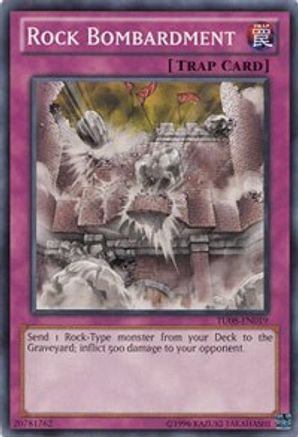 Rock Bombardment (TU08-EN019) - Turbo Pack: Booster Eight Unlimited