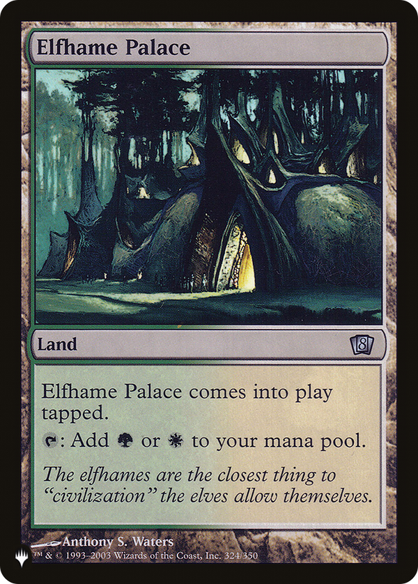Elfhame Palace (LIST-8ED-324) - The List