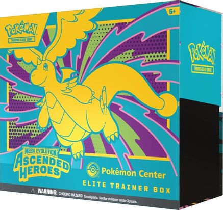 DAMAGED Ascended Heroes Pokemon Center Elite Trainer Box (Exclusive) (Copy)