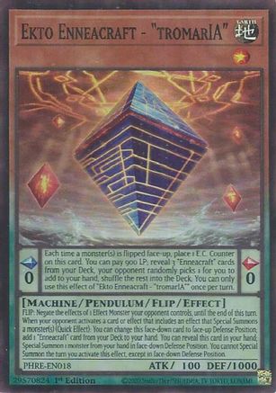 Ekto Enneacraft - "tromarIA" (Super Rare) (PHRE-EN018) - Phantom Revenge 1st Edition