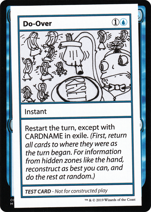 Do-Over (No PW Symbol) (CMB1-) - Mystery Booster Playtest Cards 2021