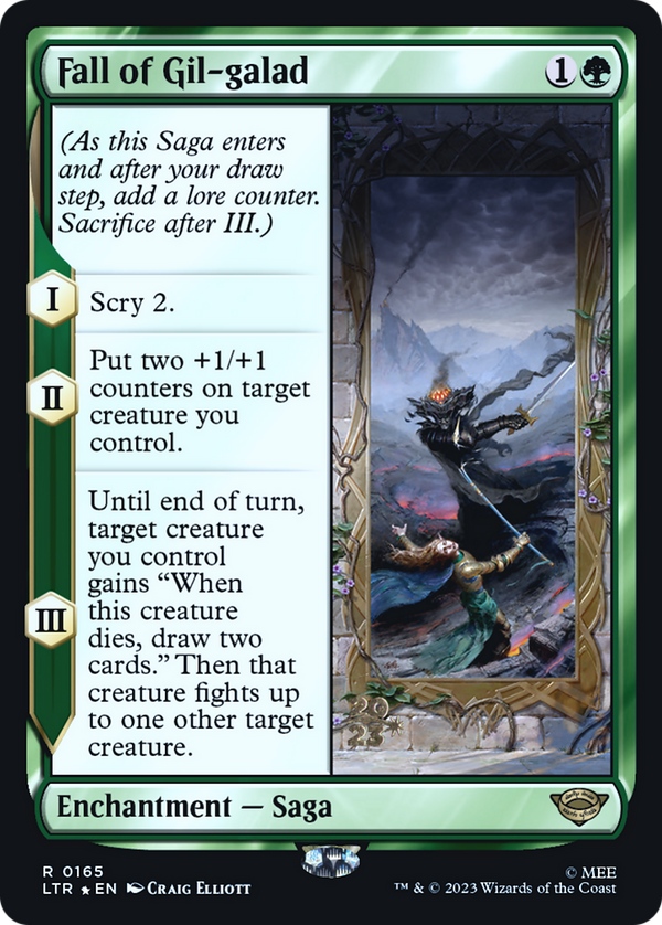 Fall of Gil-galad (PRE-165) - Tales of Middle-earth Promos Foil