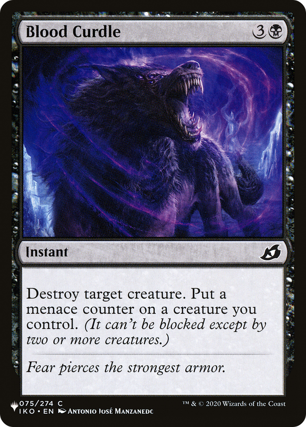 Blood Curdle (LIST-IKO-75) - The List