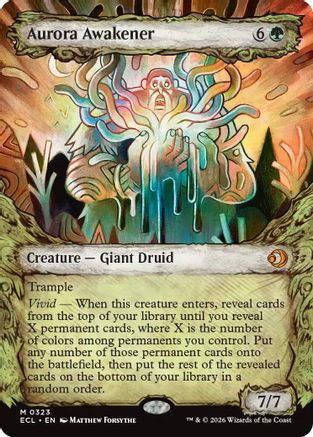 Aurora Awakener (Showcase) (ECL-323) - Lorwyn Eclipsed