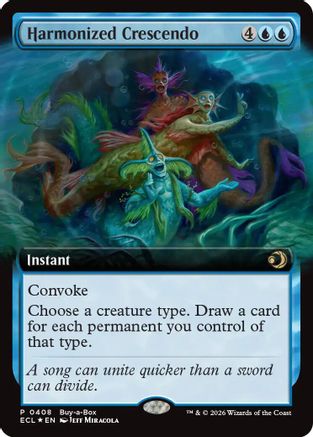 Harmonized Crescendo (Extended Art) (BABP-408) - Buy-A-Box Promos Foil