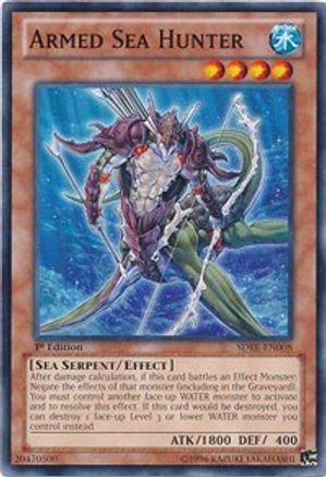 Armed Sea Hunter (SDRE-EN008) - Structure Deck: Realm of the Sea Emperor 1st Edition
