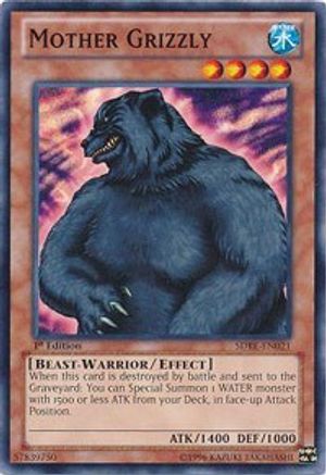 Mother Grizzly (SDRE-EN021) - Structure Deck: Realm of the Sea Emperor 1st Edition