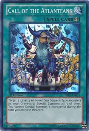 Call of the Atlanteans (SDRE-EN023) - Structure Deck: Realm of the Sea Emperor 1st Edition