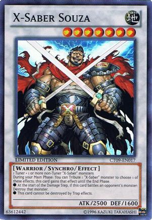 X-Saber Souza (CT09-EN017) - 2012 Collectors Tin Limited