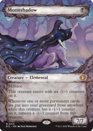 Moonshadow (0313) (Showcase) (ECL-313) - Lorwyn Eclipsed Foil