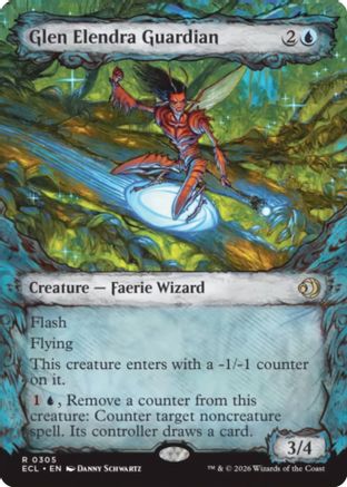 Glen Elendra Guardian (0305) (Showcase) (ECL-305) - Lorwyn Eclipsed