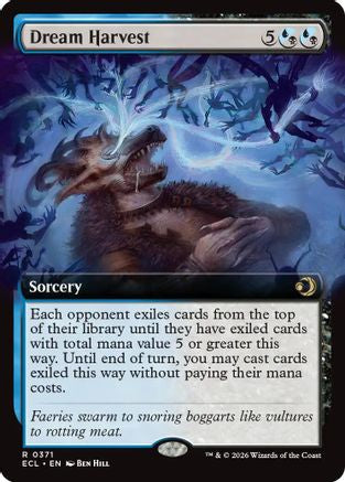 Dream Harvest (Extended Art) (ECL-371) - Lorwyn Eclipsed