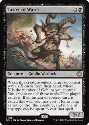 Taster of Wares (PPECL-121) - Promo Pack: Lorwyn Eclipsed Foil