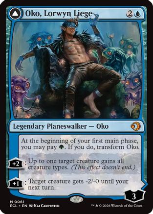 Oko, Lorwyn Liege (PPECL-061) - Promo Pack: Lorwyn Eclipsed