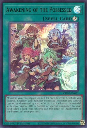 Awakening of the Possessed (CH02-EN031) - THE CHRONICLES DECK: Spirit Charmers (All-Foil Edition) 1st Edition