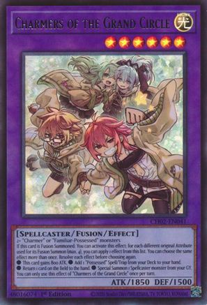 Charmers of the Grand Circle (Ultra Rare) (CH02-EN041) - THE CHRONICLES DECK: Spirit Charmers (All-Foil Edition) 1st Edition