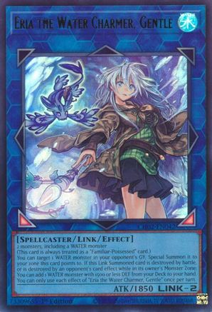 Eria the Water Charmer, Gentle (CH02-EN042) - THE CHRONICLES DECK: Spirit Charmers (All-Foil Edition) 1st Edition