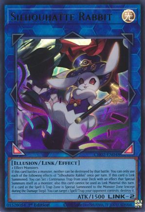 Silhouhatte Rabbit (CH02-EN048) - THE CHRONICLES DECK: Spirit Charmers (All-Foil Edition) 1st Edition