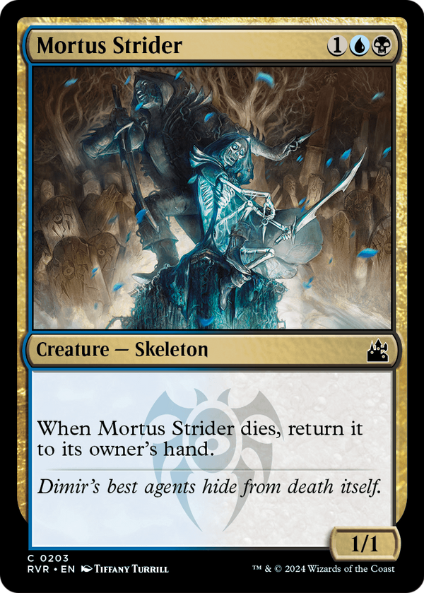 Mortus Strider (RVR-203) - Ravnica Remastered Foil