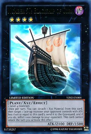 Number 50: Blackship of Corn (YZ02-EN001) - Yu-Gi-Oh! ZEXAL Manga Promotional Cards Limited