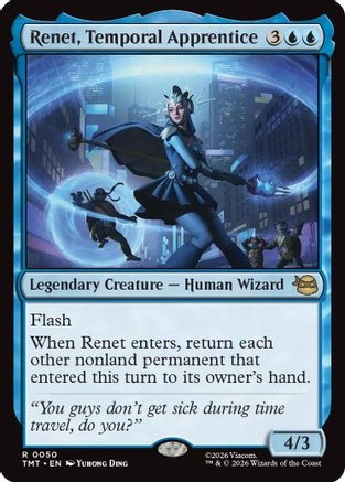 Renet, Temporal Apprentice (TMT-050) - Teenage Mutant Ninja Turtles Foil