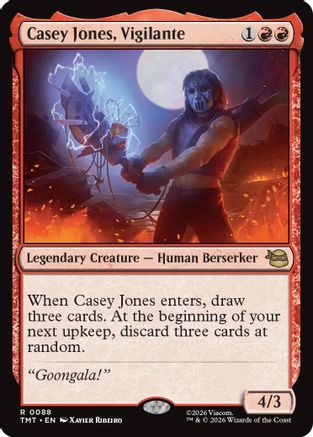 Casey Jones, Vigilante (TMT-088) - Teenage Mutant Ninja Turtles