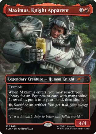 Maximus, Knight Apparent (SLD-2449) - Secret Lair Drop Series