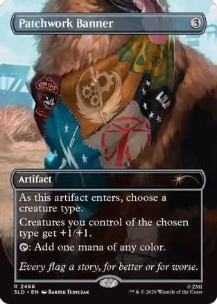 Patchwork Banner (SLD-2466) - Secret Lair Drop Series