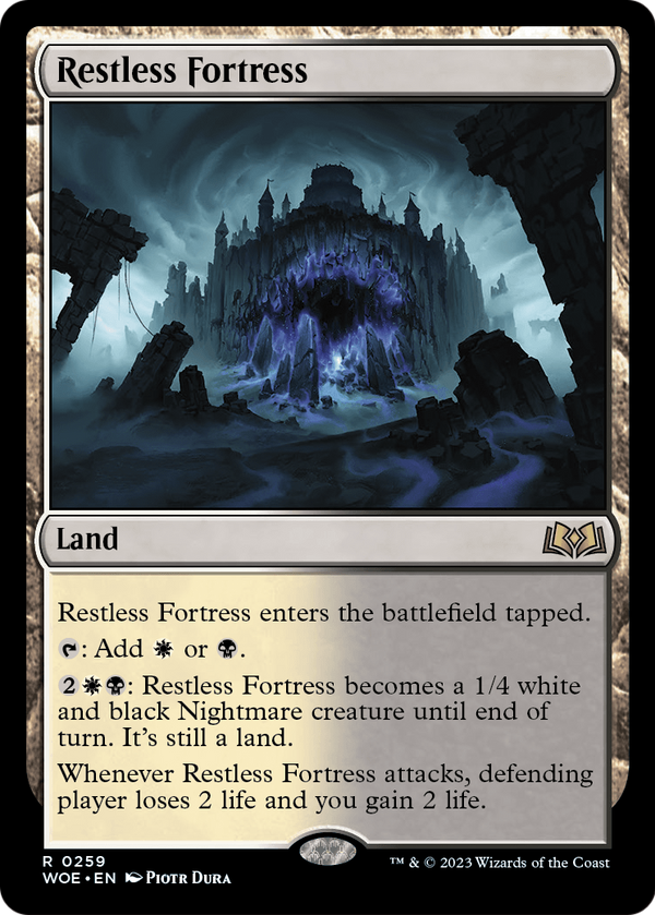 Restless Fortress (WOE-259) - Wilds of Eldraine Foil