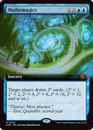 Mathemagics (Extended Art) (SOS-320) - Secrets of Strixhaven