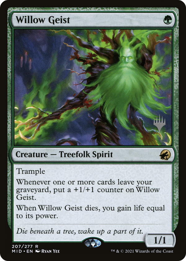 Willow Geist (PPMID-207) - Innistrad: Midnight Hunt Promos