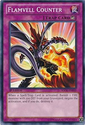 Flamvell Counter (SDOK-EN032) - Structure Deck: Onslaught of the Fire Kings 1st Edition