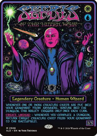 Sefris of the Hidden Ways (SLD-2508) - Secret Lair Drop Series Foil
