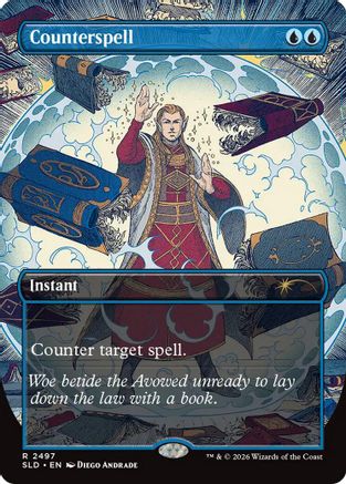 Counterspell (2497) (SLD-2497) - Secret Lair Drop Series Foil