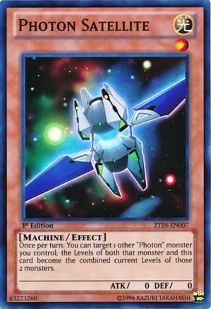 Photon Satellite (ZTIN-EN007) - 2013 Zexal Collection Tin 1st Edition