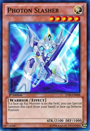 Photon Slasher (ZTIN-EN008) - 2013 Zexal Collection Tin 1st Edition