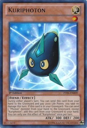 Kuriphoton (ZTIN-EN009) - 2013 Zexal Collection Tin 1st Edition