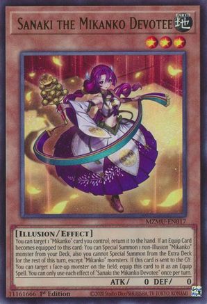 Sanaki the Mikanko Devotee (MZMU-EN017) - Maze of Muertos 1st Edition