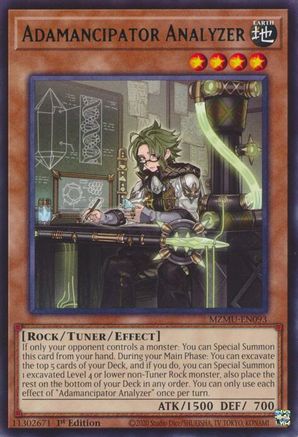 Adamancipator Analyzer (MZMU-EN093) - Maze of Muertos 1st Edition