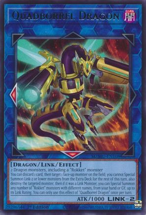 Quadborrel Dragon (MZMU-EN108) - Maze of Muertos 1st Edition