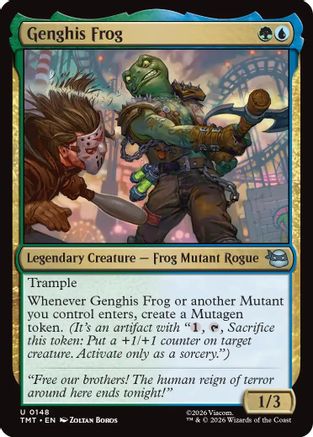 Genghis Frog (TMT-148) - Teenage Mutant Ninja Turtles