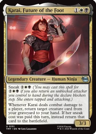 Karai, Future of the Foot (TMT-151) - Teenage Mutant Ninja Turtles
